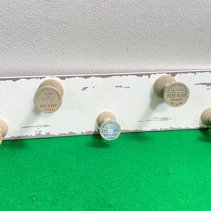 Modern Wall Mount Coat Rack, Stylish 5-Hook Clothing, Hat, and Towel Rack